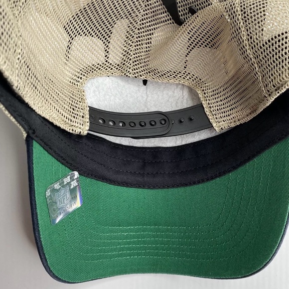 '47 Brand Clean Up Los Angeles Chargers Trucker Black SnapBack Hat Adjustable - Picture 4 of 6